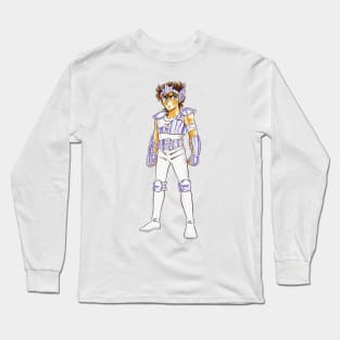 Pegasus Seiya in Bronze Saints - Cloth V1 - Saint Seiya Long Sleeve T-Shirt